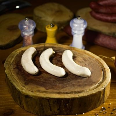 Salsicha Bock Branca - Bratwurst